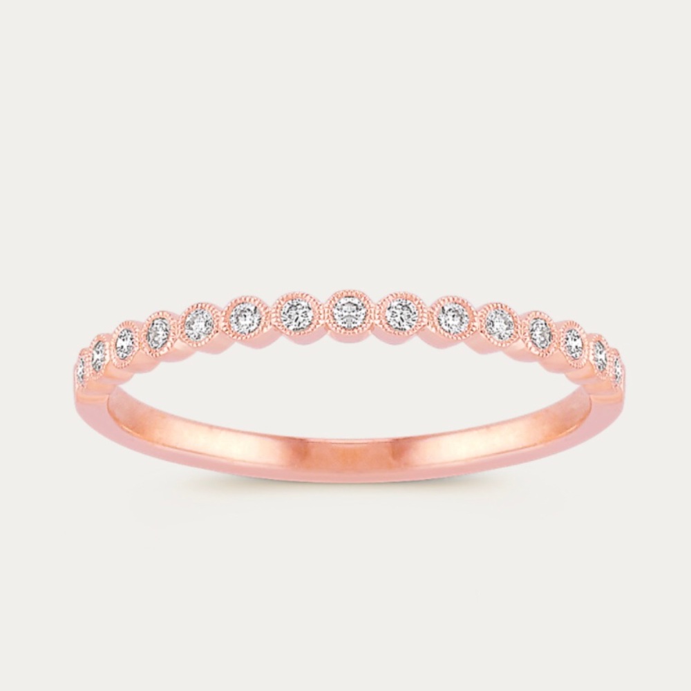 Shane Co Meander Diamond Wedding Band